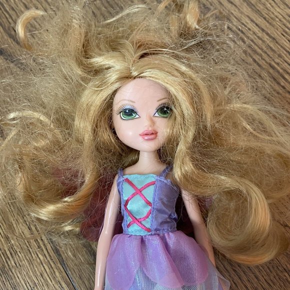 MOXIE GIRLZ FAIRY BRYTEN FAIRYTALE FANTASY GIRL TOY IN DRESS DOLL **NEEDS TLC** - Picture 3 of 8